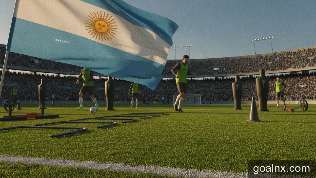 Minh họa: Argentina World Cup 2026: Hồ sơ dữ liệu đội hình, phong độ và giới hạn tiềm năng của nhà đương kim vô địch