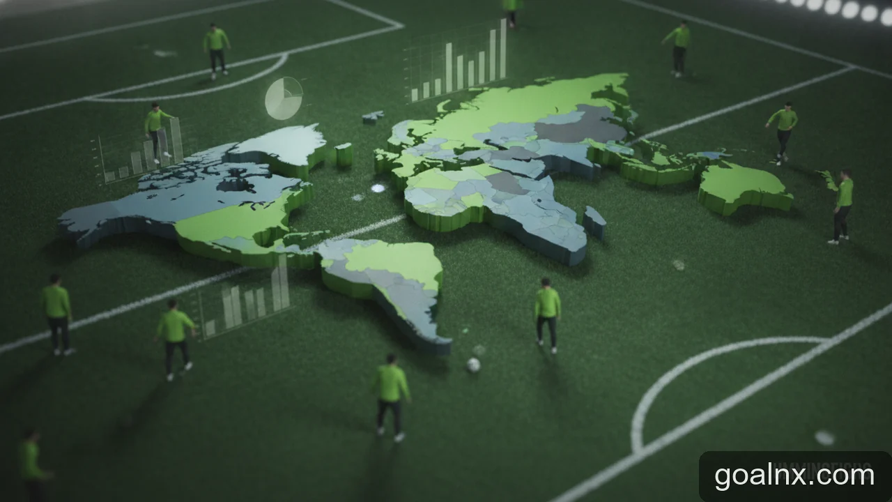 Minh họa: Bản Quyền World Cup 2026: Hướng Dẫn Cách Đọc Bản Đồ Phân Phối Và Thống Kê Thị Trường