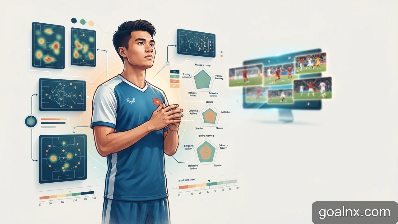 Minh họa cho Cách đọc hồ sơ một cầu thủ mà không bị đánh lừa bởi highlight