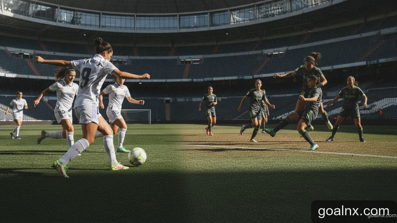 Minh họa: Câu lạc bộ bóng đá nữ Real Madrid: Phân tích đội hình, chiến thuật và đối thủ cạnh tranh chính