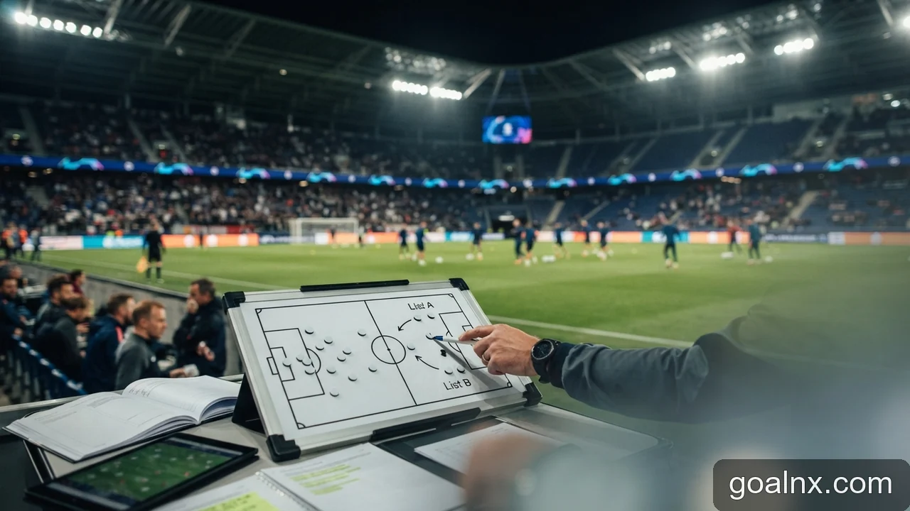 Minh họa: Danh sách A và danh sách B của UEFA khác nhau ra sao?