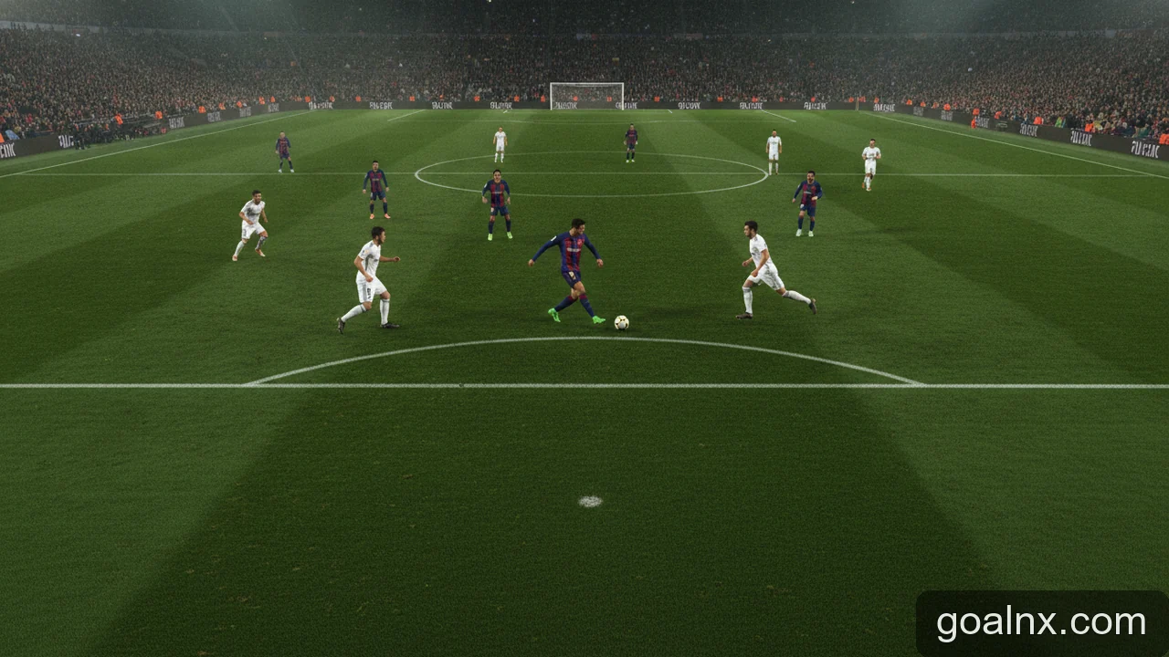 Minh họa: El Clásico: Vai trò của các ngôi sao trong hệ thống chiến thuật Barcelona vs Real Madrid