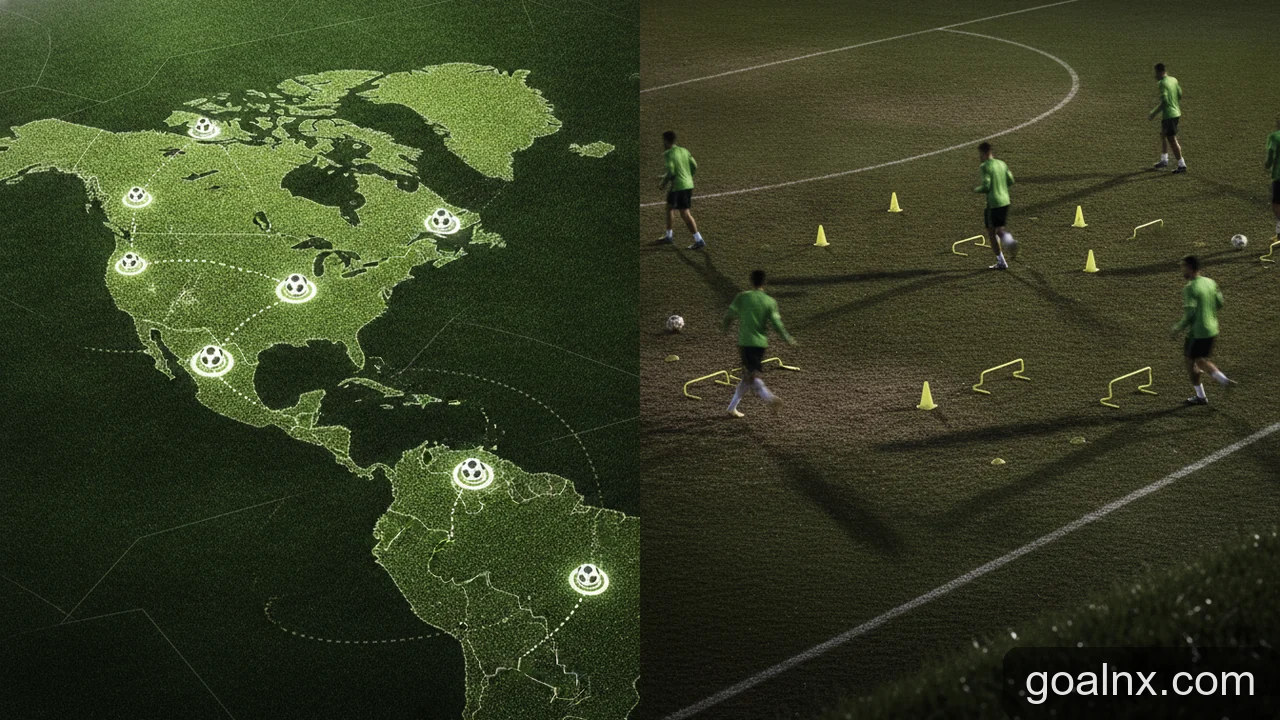 Minh họa: Khai mạc World Cup 2026: Hướng dẫn cách đọc bản đồ giải đấu và thống kê các đội tham dự