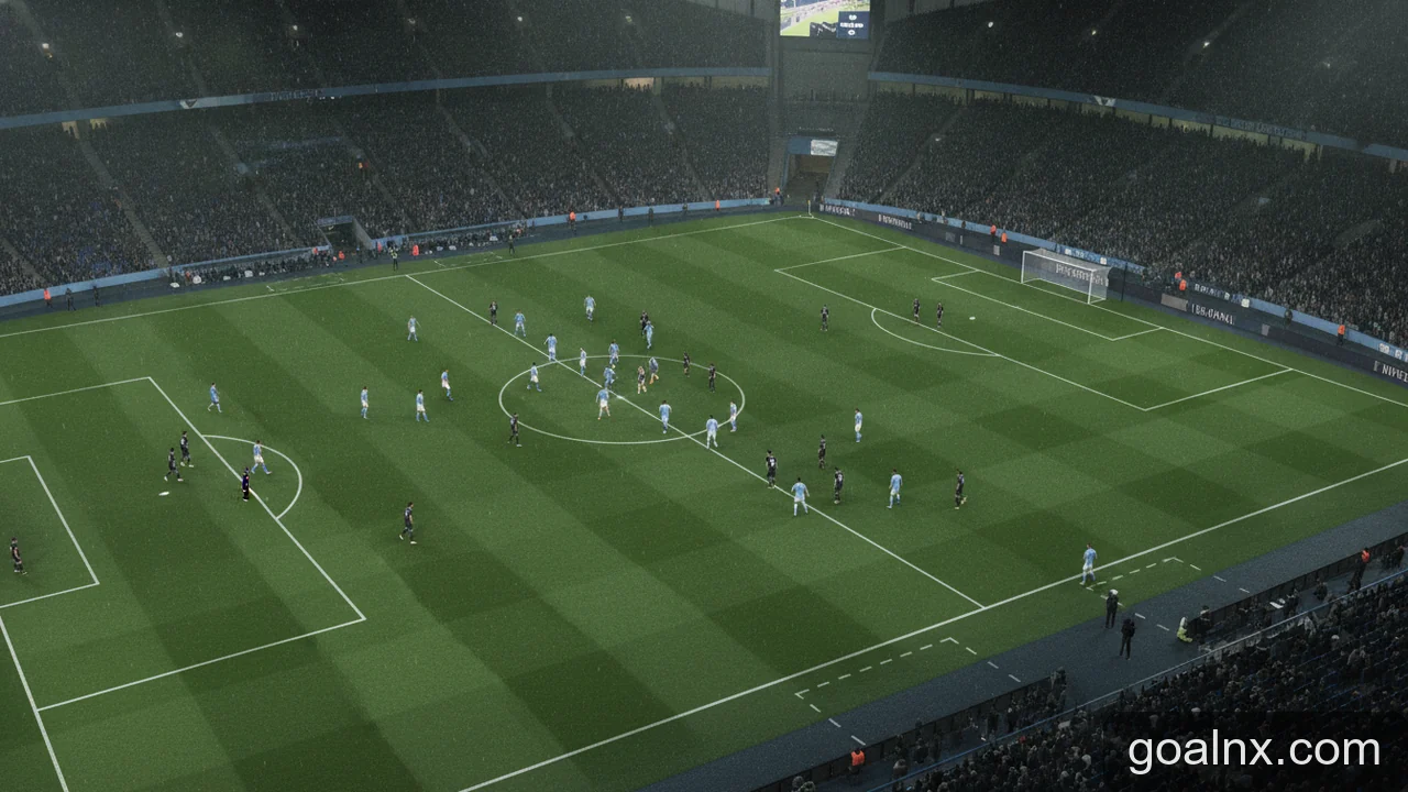 Minh họa: Manchester City: Phân tích chiến thuật đội hình và lối chơi dưới thời Pep Guardiola