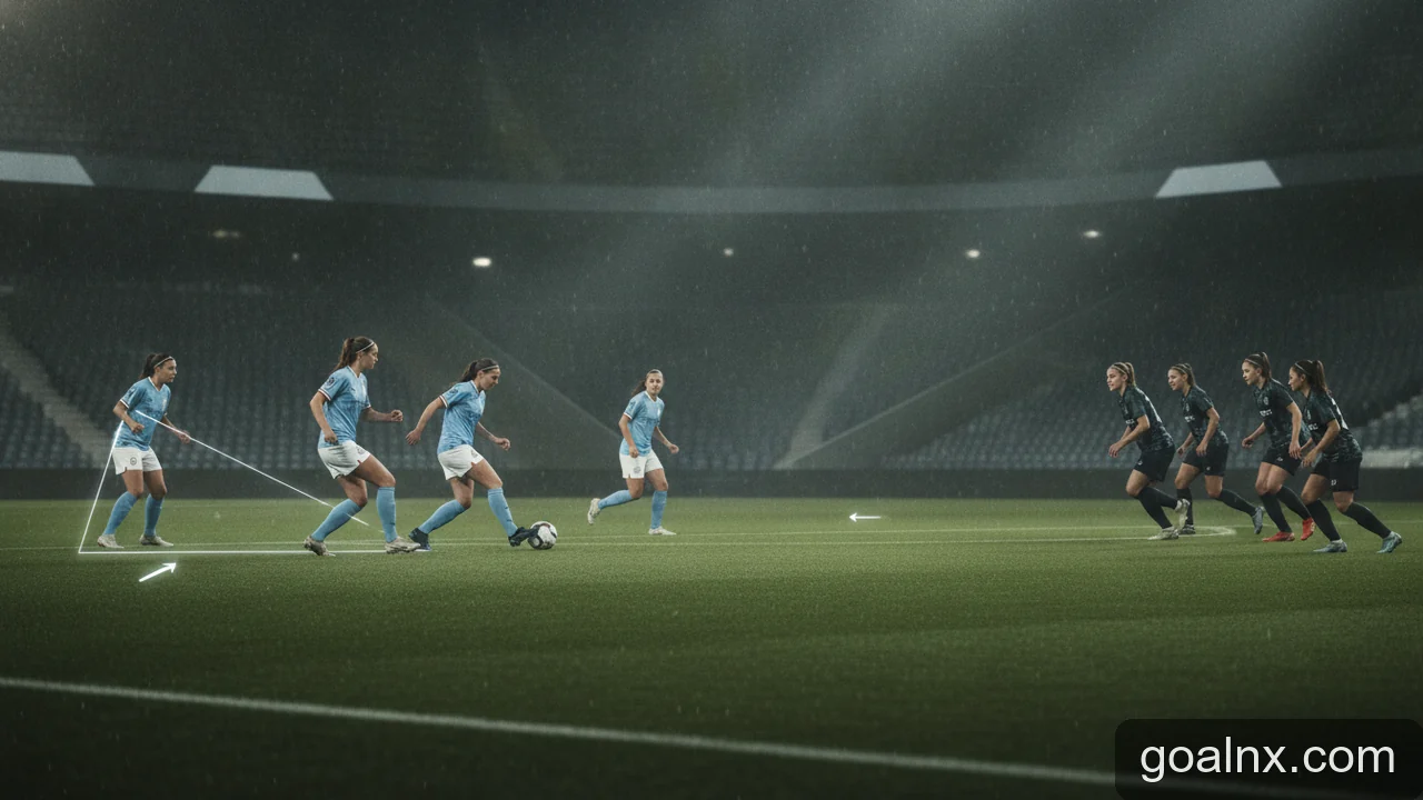 Minh họa: Phân tích chiến thuật: Manchester City Women's FC vận hành hệ thống tấn công và phòng ngự như thế nào?