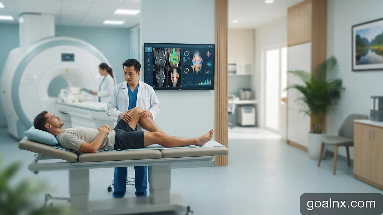 Minh họa: Quy trình kiểm tra y tế cầu thủ trước khi hoàn tất bản hợp đồng chuyển nhượng