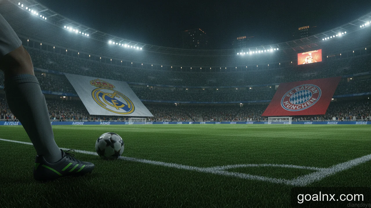 Minh họa: Real Madrid đấu với Bayern: Phân tích ưu nhược điểm dựa trên phong độ và đội hình hiện tại