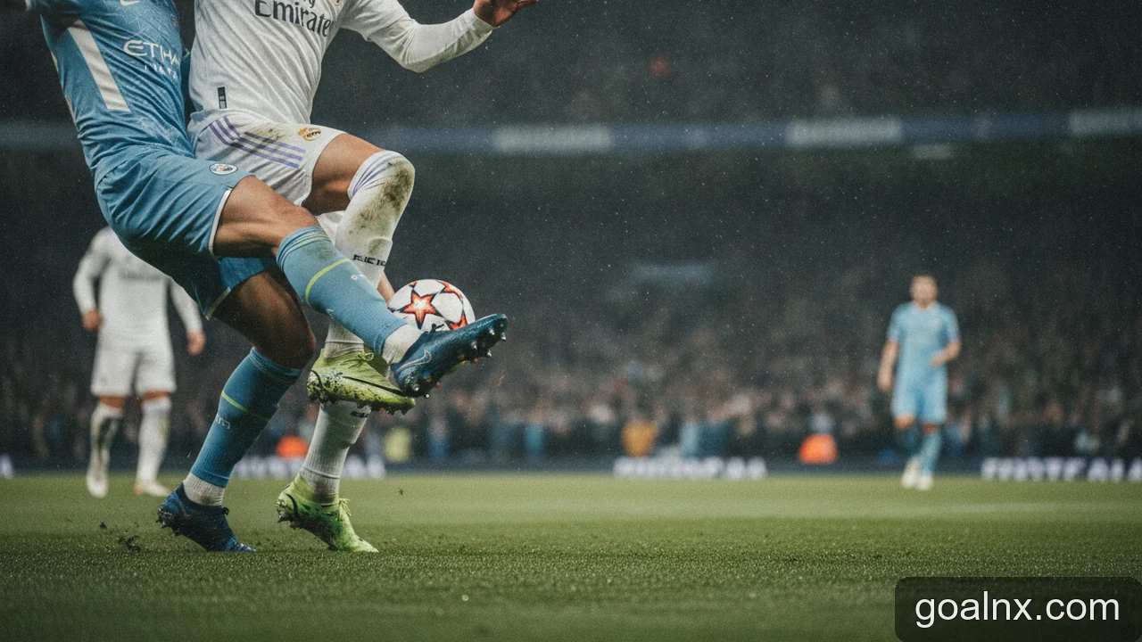 Minh họa: Real Madrid đấu với Man City: Phân tích dữ liệu và giới hạn của hai gã khổng lồ châu Âu