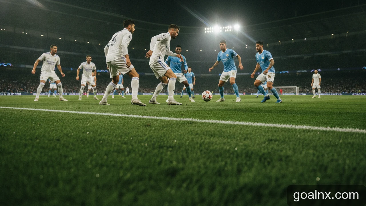 Minh họa: Real Madrid vs Man City: Phân tích chiến thuật chuyên sâu về đội hình và lối chơi