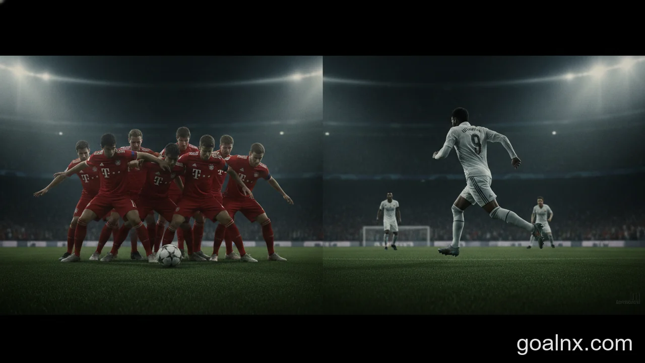 Minh họa: So sánh phong cách: Bayern Munich và Real Madrid khác biệt thế nào trong lối chơi?