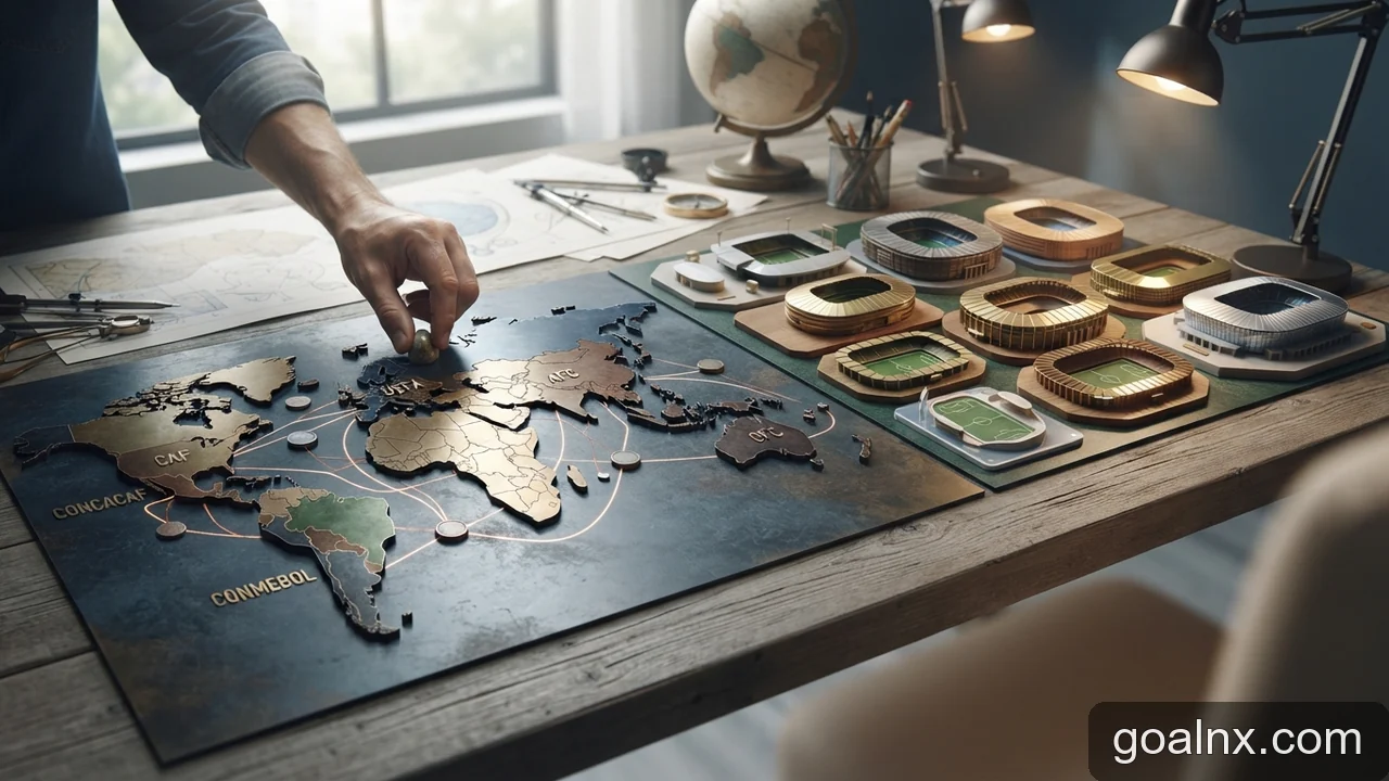 Minh họa cho Thể thức vòng loại World Cup vì sao khác giữa các liên đoàn?